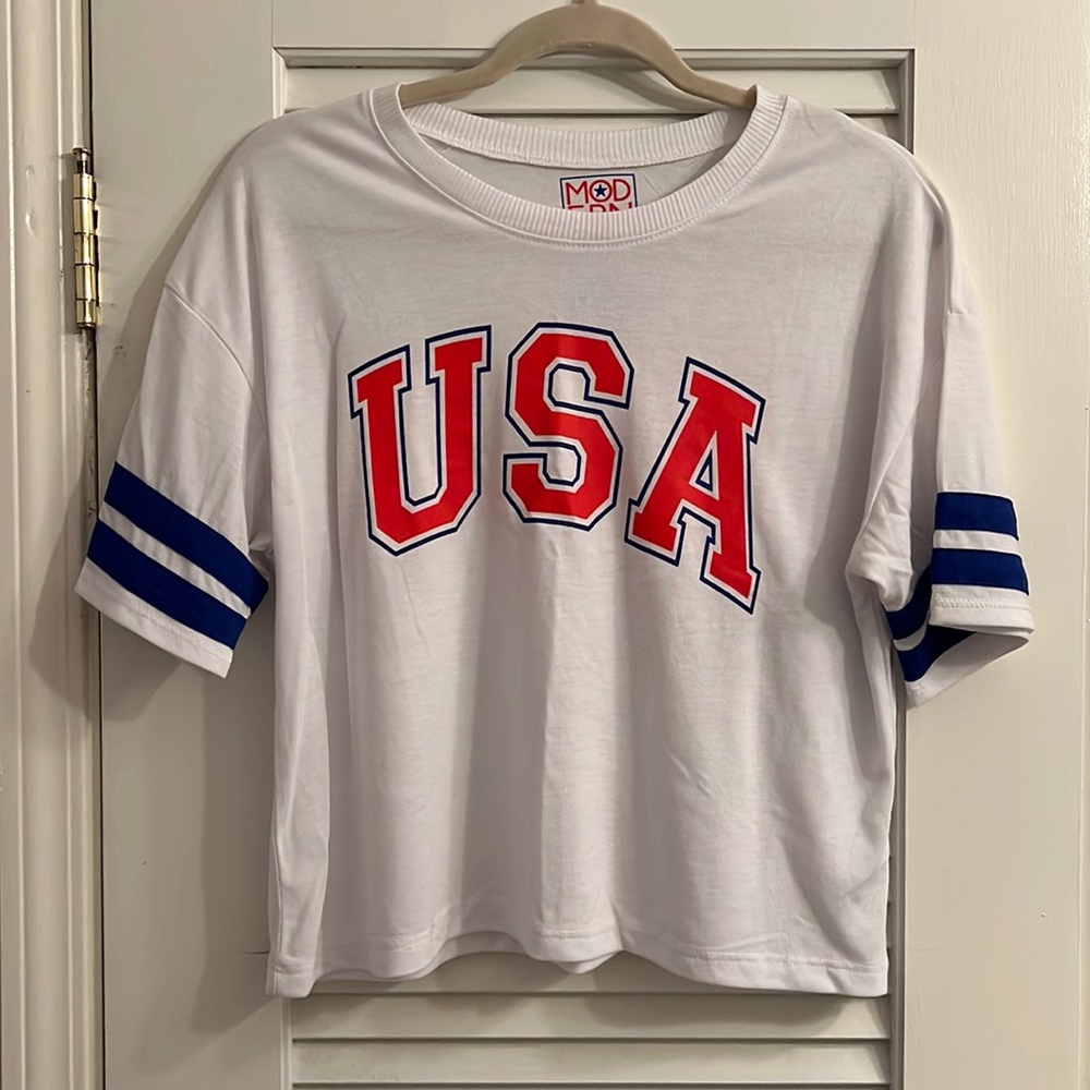 USA Crop Top
